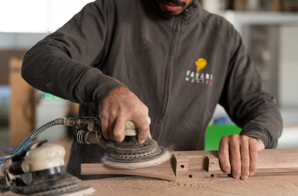 levigatura legno